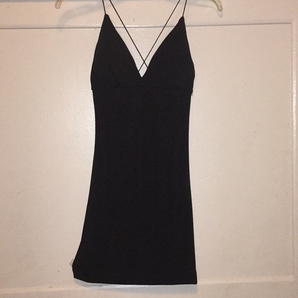 Better Be Black body con dress